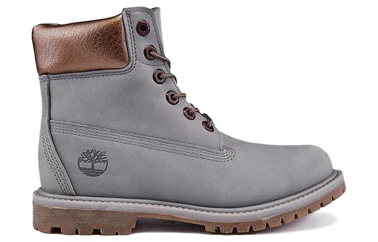 Ботинки уличные Timberland 6 Inch Waterproof Boot Grey - изображение 2