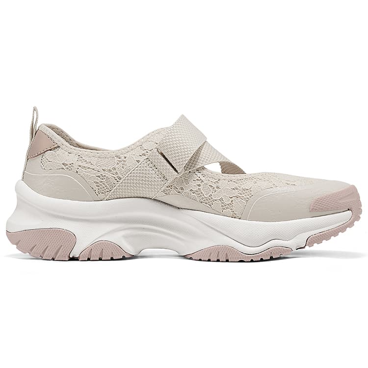 Skechers MOONHIKER Платформа Туфли Мэри Джейн Женские Бежевые - изображение 2