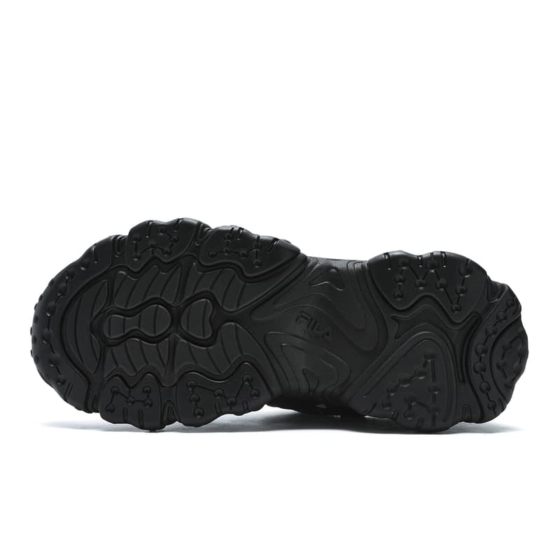 Кроссовки для бега FILA Fluid 5 Кошачья лапа Low Топ Беговые кроссовки Женские Черный - изображение 6