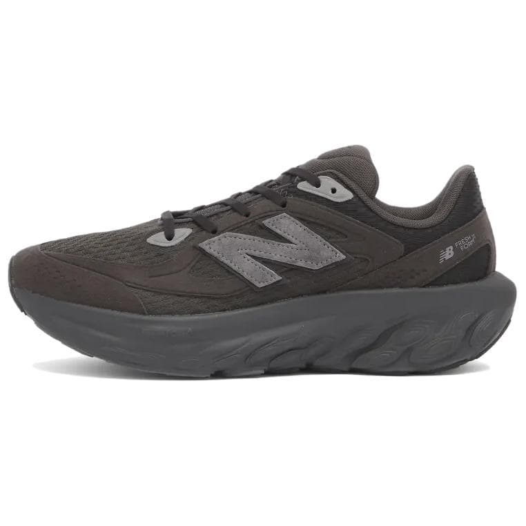 Кроссовки для бега New Balance NB Свежая Пена Устойчивая к Износу Низкий Топ Повседневные Беговые Кроссовки Мужские Черные - изображение 1