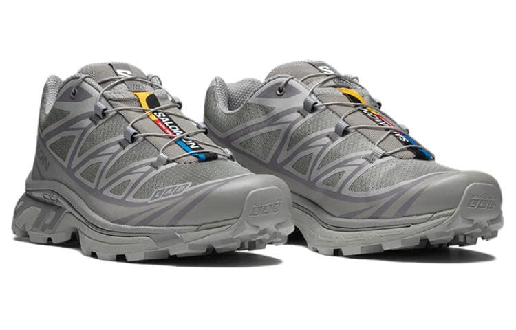 Кроссовки для бега Salomon XT-6 Grey - изображение 2