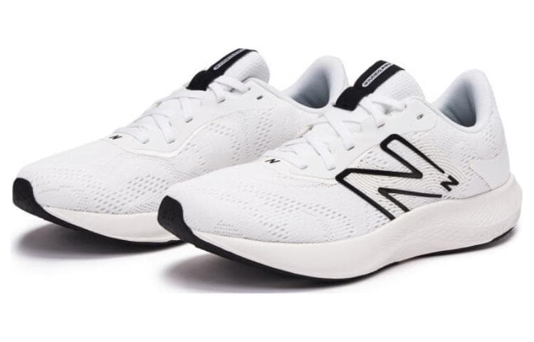Кроссовки для бега New Balance Pro R Ткань Устойчивая к истиранию Амортизация Дышащий Низкий Верх Беговые кроссовки Женские Белые - изображение 3