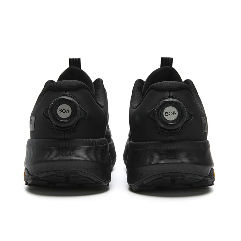 Кроссовки FILA BOA EXPLORER 3 Амортизация Устойчивость к истиранию Легкий Низкий Верх Уличная обувь Женская Черная - изображение 4