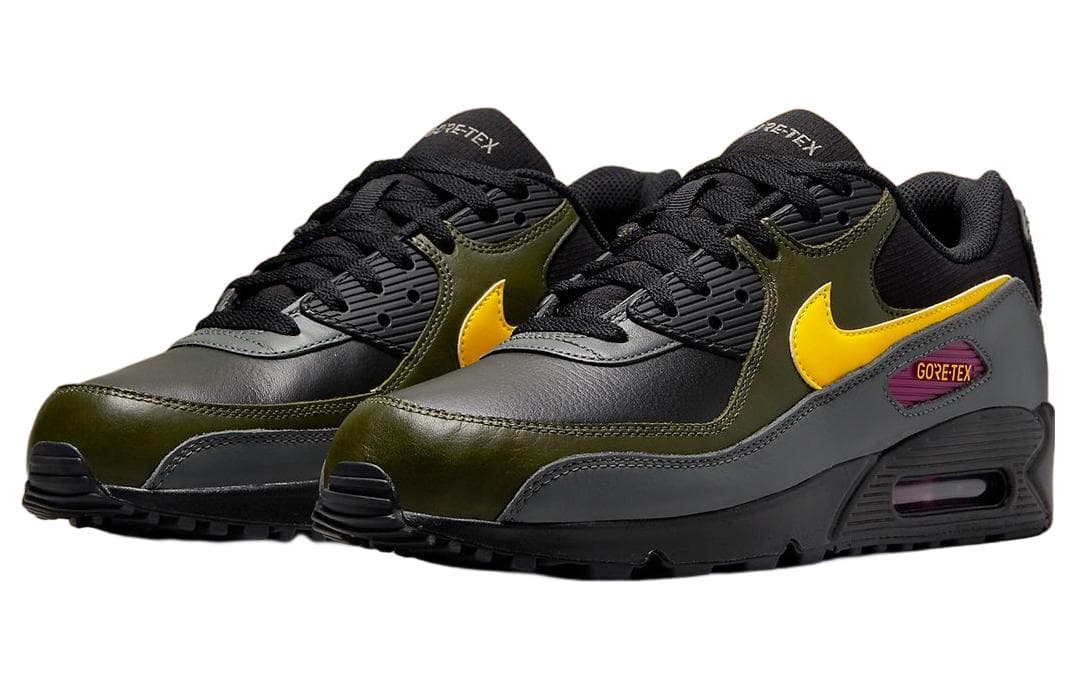 Кроссовки для бега Nike Air Max 90 Black Yellow - изображение 3