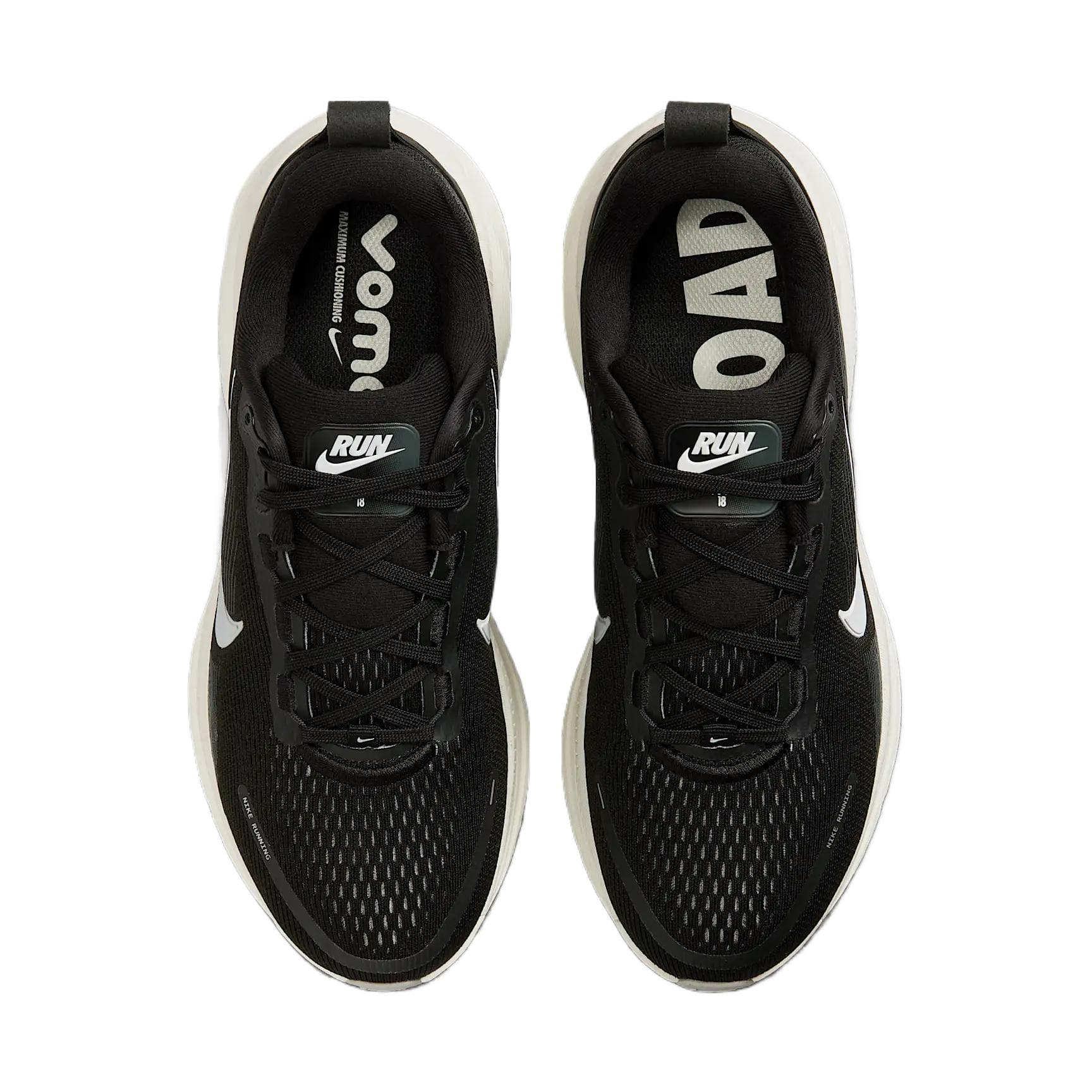 Кроссовки для бега Nike Vomero 18 Slip-Resistant Abrasion-Resistant Breathable Low-Top Running Shoes Women's Black Найк Вомеро 18 Противоскользящий Устойчивый к Износу Дышащие Низкие Кроссовки для Бега Женские Черные - изображение 5