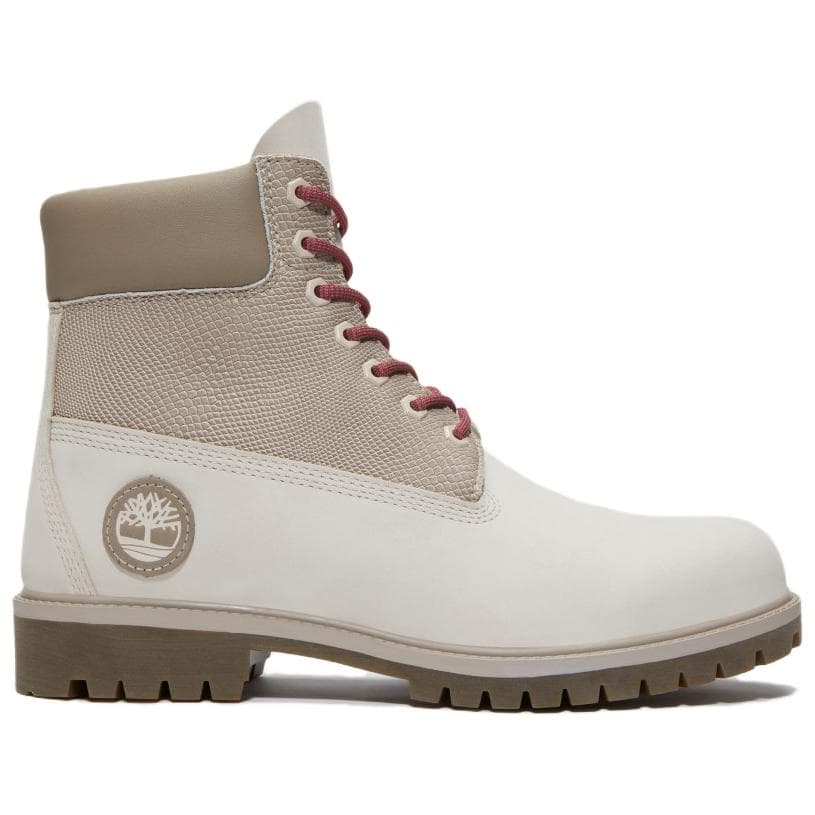 Ботинки уличные Timberland Heritage Collection Короткий Аутдор Мужской Белый Коричневый - изображение 2