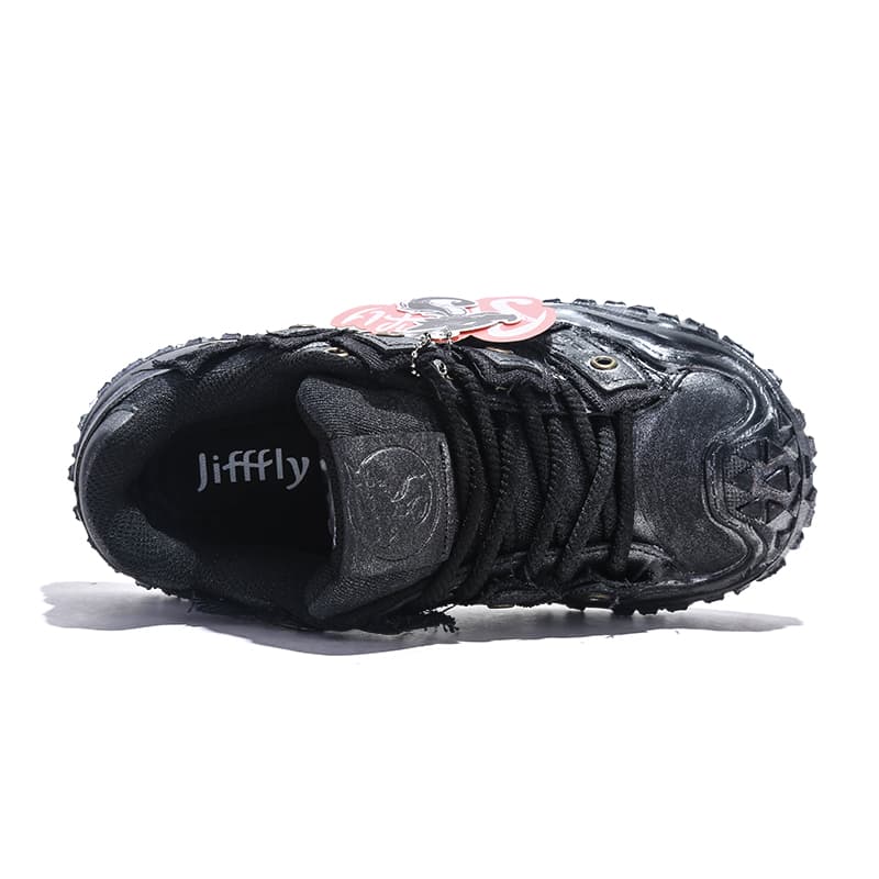 Кроссовки Jifffly Дышащие Увеличивающие Высоту Низкие Кроссовки с Толстой Подошвой Унисекс - изображение 5