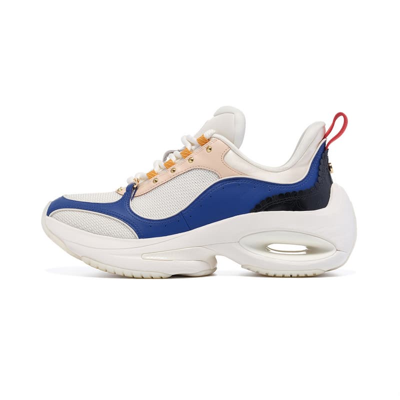 Кроссовки для бега LI NING 1990 Classic Collection Амортизация Устойчивость к истиранию Низкий Топ Беговые кроссовки Женские - изображение 1