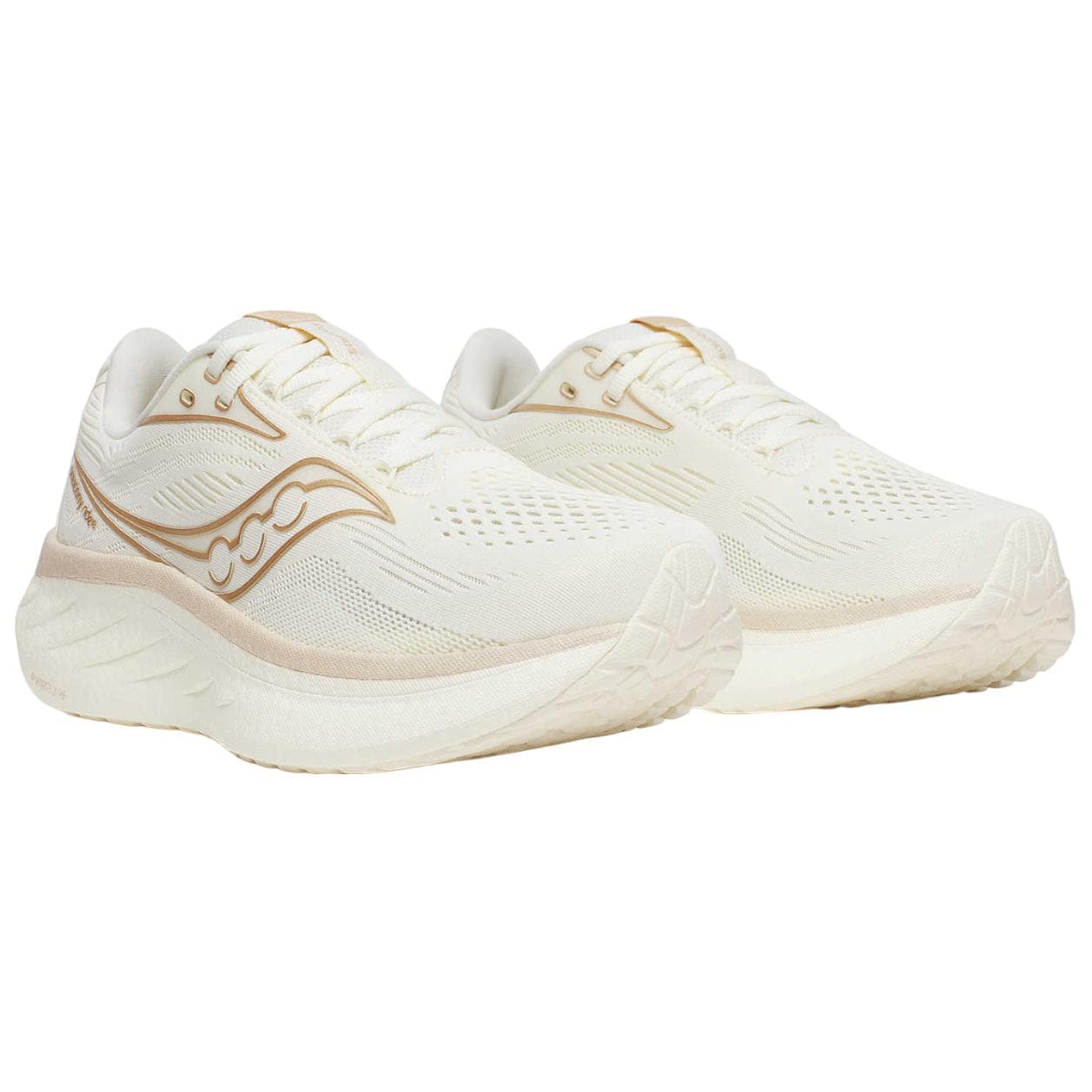 Кроссовки для бега Saucony противоскользящие устойчивые к истиранию низкие беговые кроссовки для женщин белые широкая ширина - изображение 3