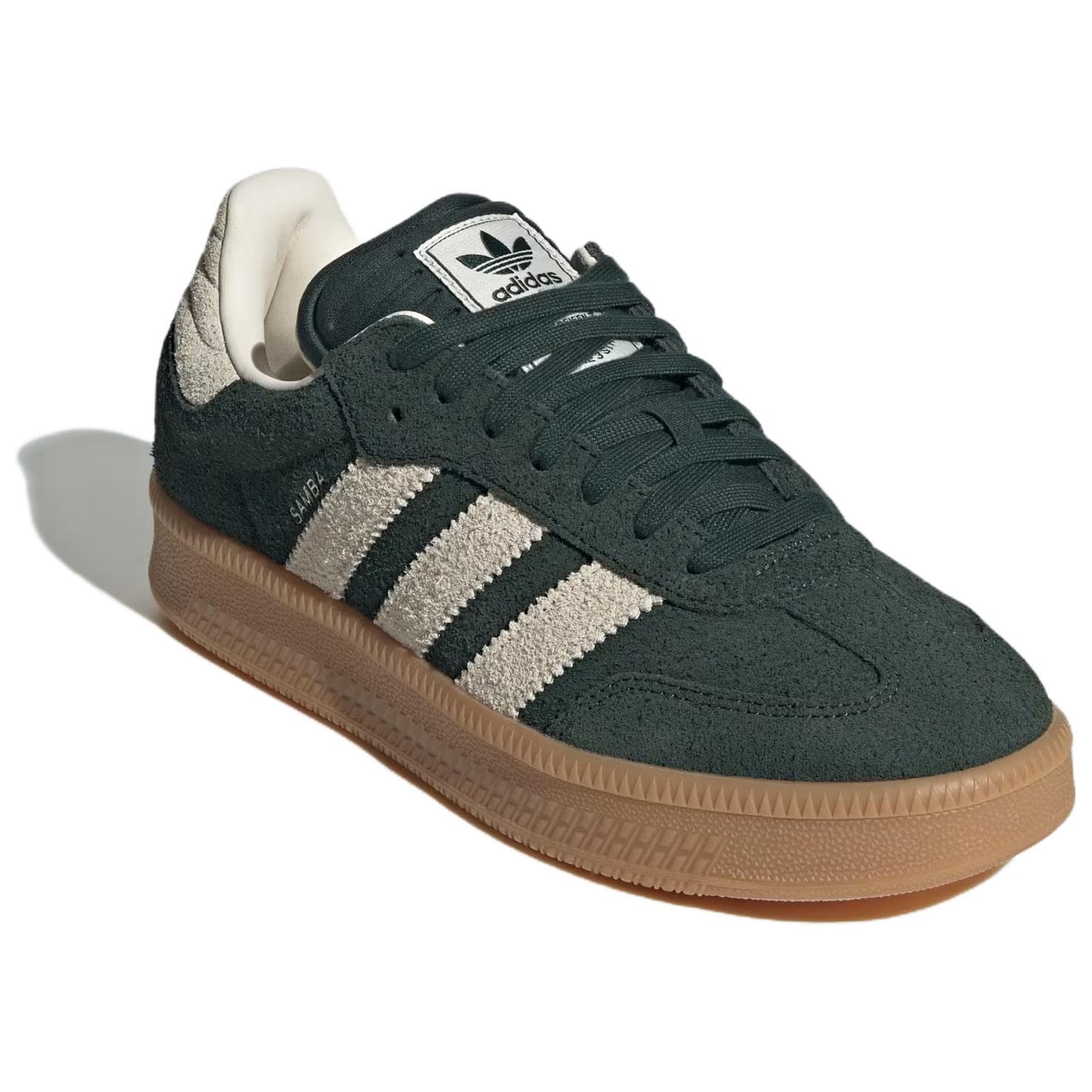 Кроссовки Adidas Originals Samba XLG Универсальные Скейтборд Кроссовки с Низким Верхом Устойчивые к Износу Унисекс Зеленые - изображение 3