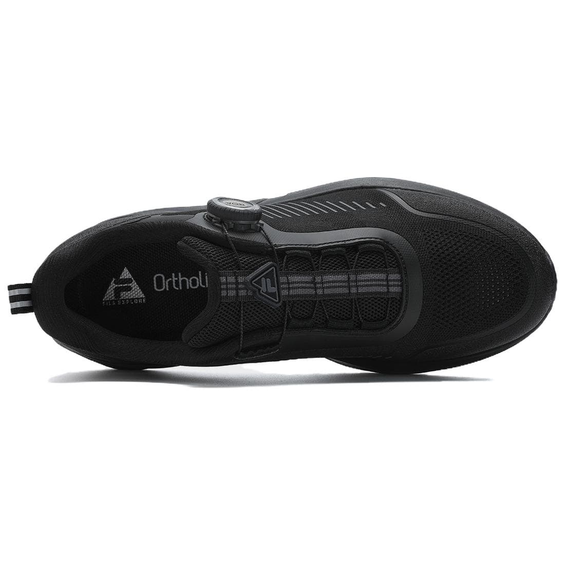 Кроссовки FILA LYNX3+ Износостойкие Низкие Уличные Кроссовки Мужские Черные - изображение 3