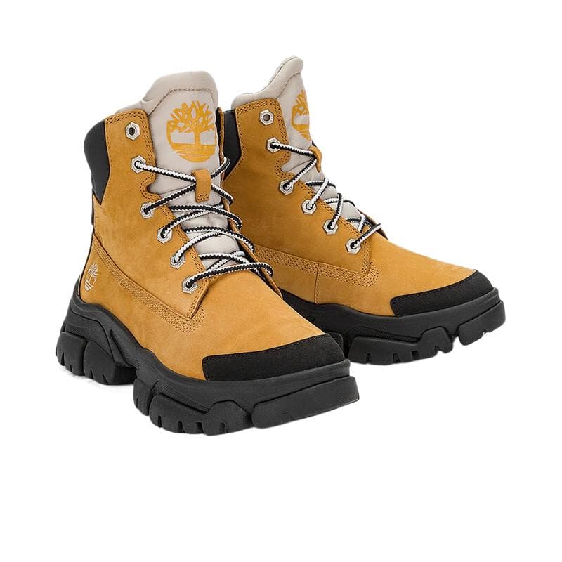 Ботинки уличные TIMBERLAND Коровья кожа водонепроницаемая устойчивая к истиранию противоскользящая короткий дизайн средний каблук 3-5 см - изображение 4