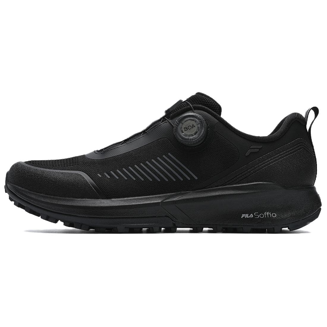 Кроссовки FILA LYNX3+ Износостойкие Низкие Уличные Кроссовки Мужские Черные - изображение 1
