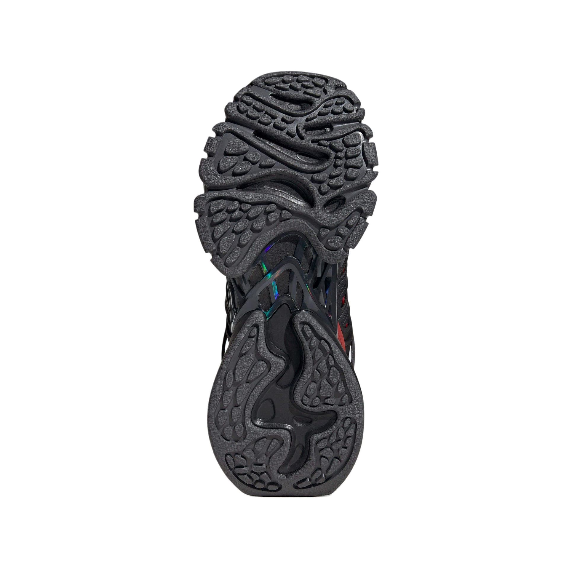 Кроссовки Adidas XLG RUNNER DELUXE Текстиль Кожа Низкие Кроссовки Унисекс Черные Красные - изображение 6