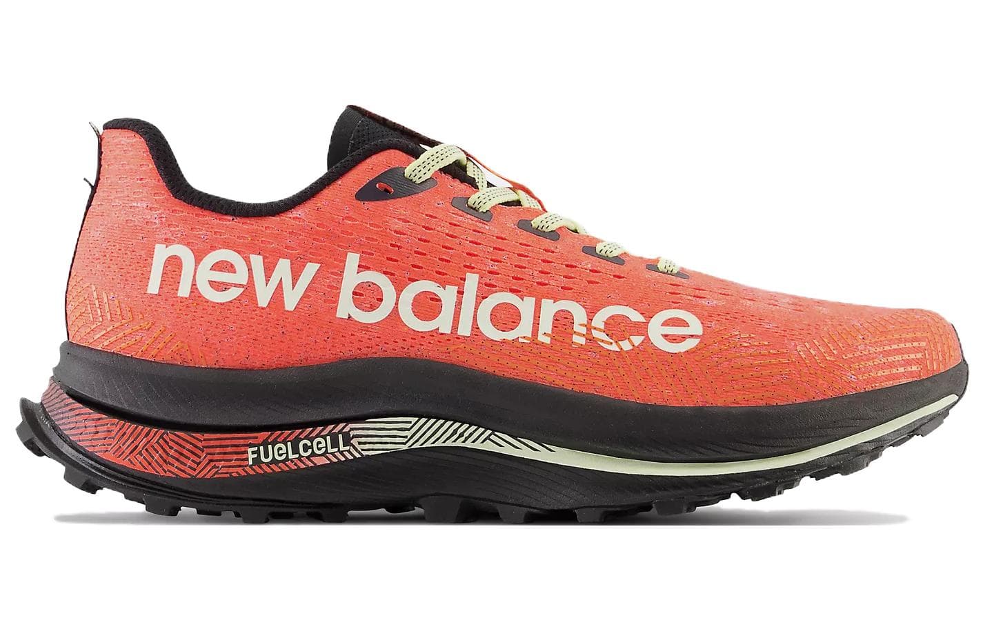 Кроссовки New Balance NB FuelCell SuperComp TRAIL Спортивная Износостойкая Низкая Уличная Обувь Мужская Оранжевая - изображение 2