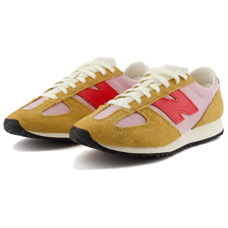 Кроссовки New Balance NB 471 Low Top Повседневная обувь Унисекс Желтый Розовый - изображение 2