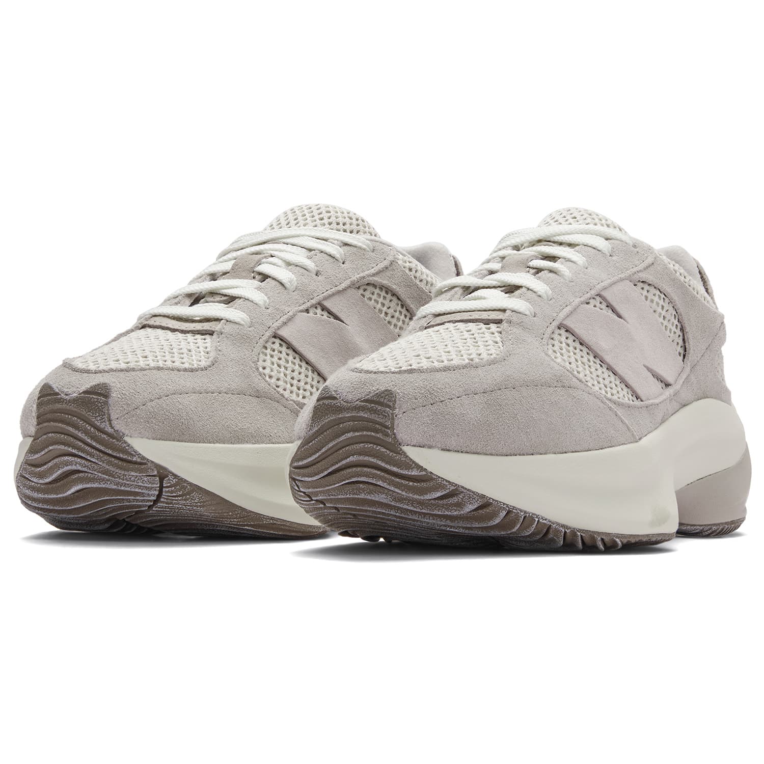 Кроссовки для бега New Balance Wrpd Runner Сетчатая ткань Низкие кеды для бега Унисекс Хаки - изображение 3