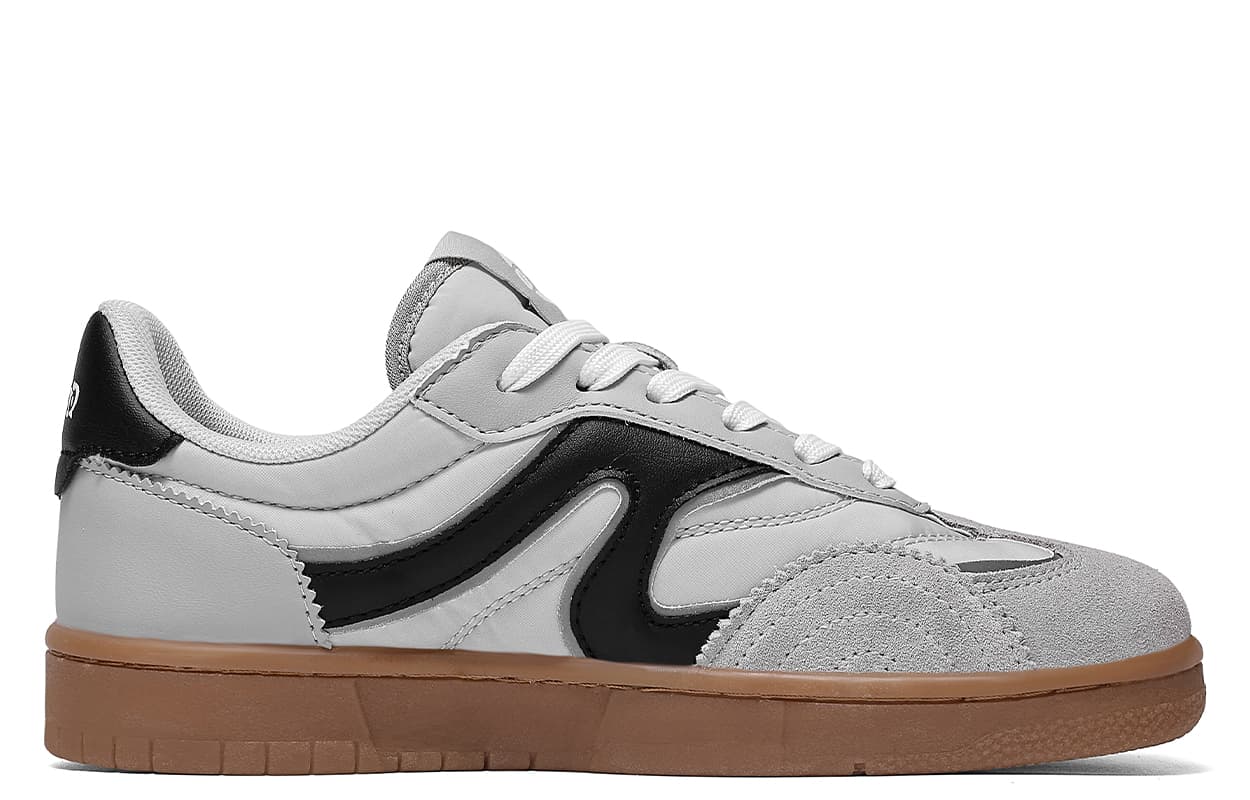 Кроссовки Q-AND Minimalist Personality Trendy Fashion Pi Original Design Hip-Hop Street Versatile Retro Preppy Style Box Non-Slip Shock-Absorbing Wear-Resistant Support Low-Top Skate Shoes Unisex - изображение 3