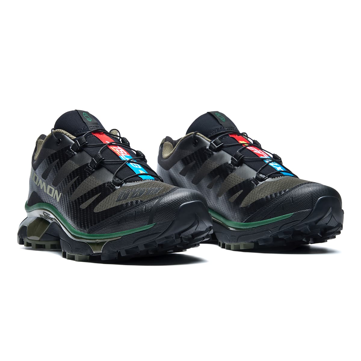 Кроссовки Salomon XT-4 OG Black Green - изображение 3