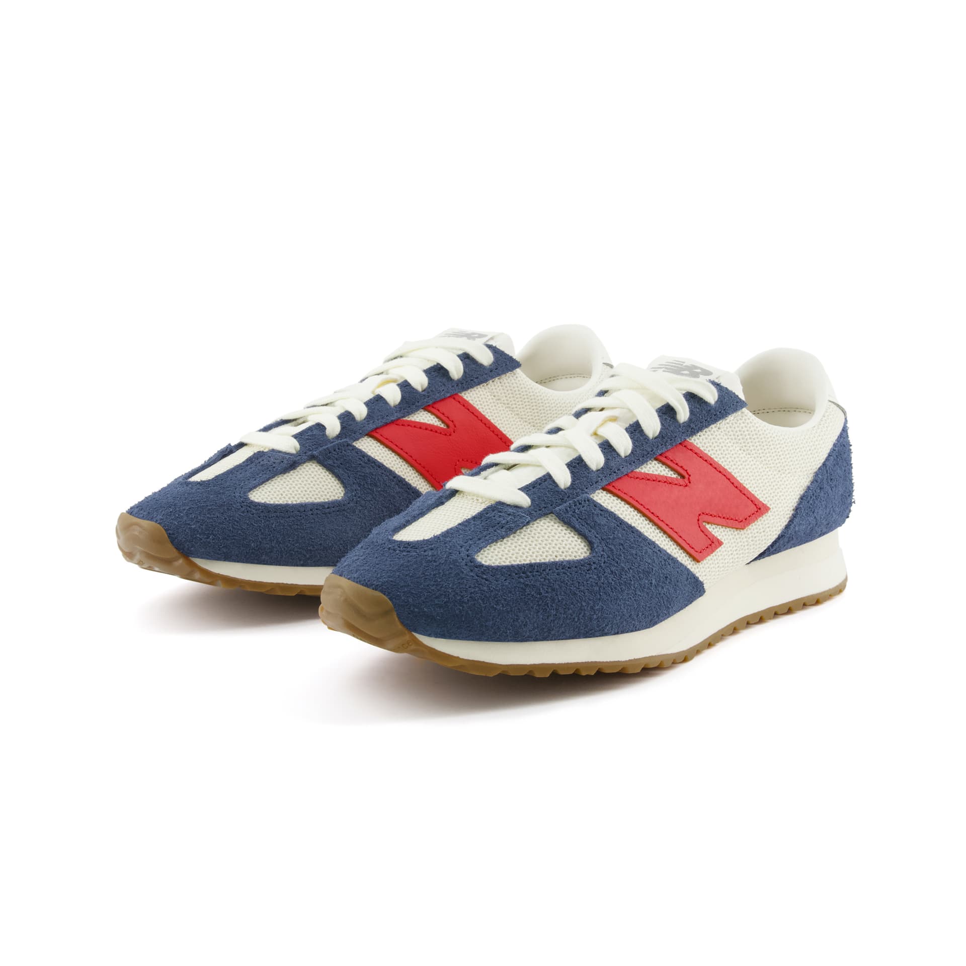 Кроссовки New Balance NB 471 Классический Винтаж Низкий Верх Повседневная Обувь Унисекс Экрю Темно-Синий - изображение 3