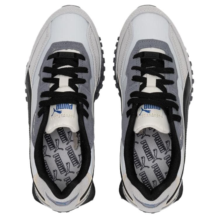 Кроссовки для бега PUMA Blktop Rider White Grey Black - изображение 4