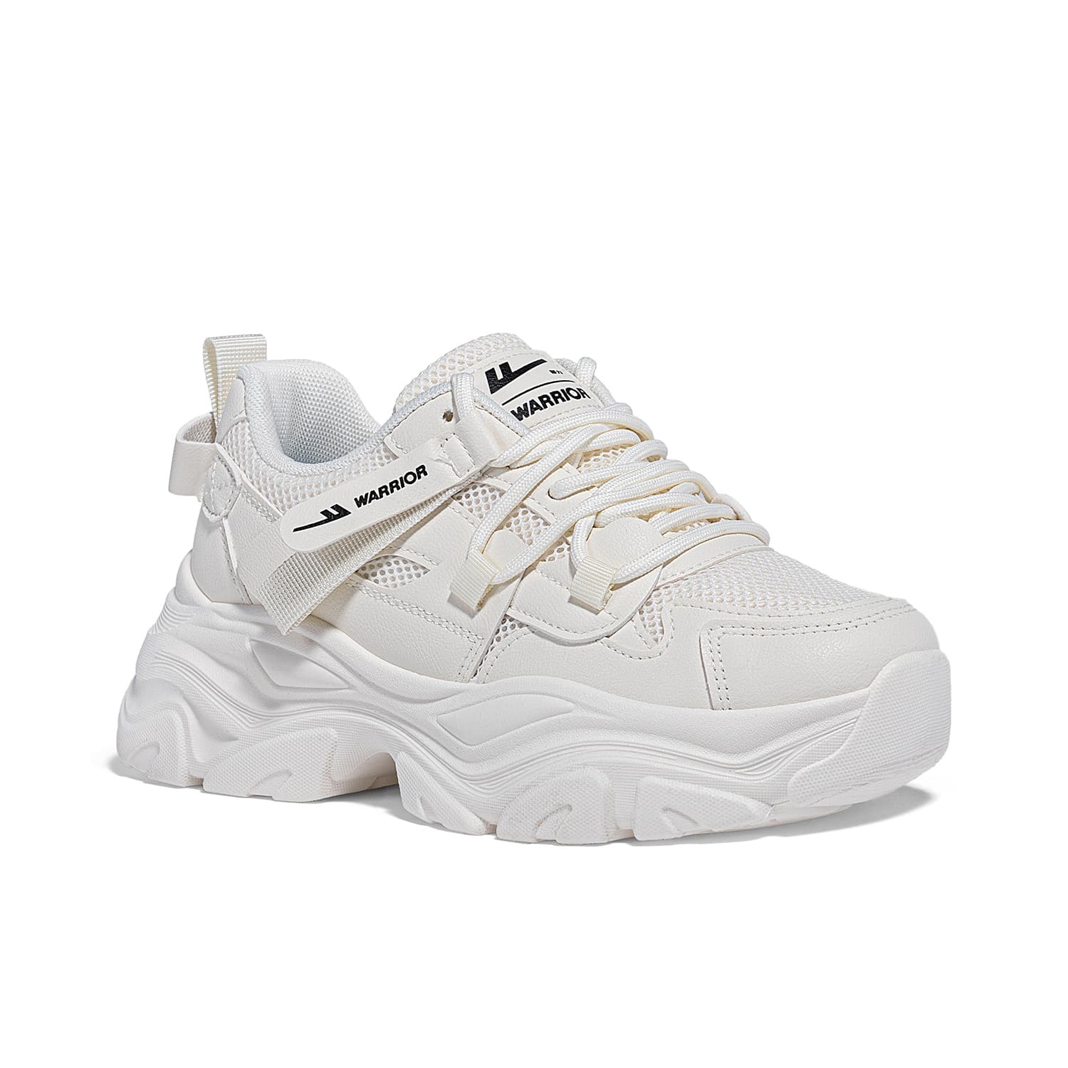 Кроссовки WARRIOR Low Топ Массивные кроссовки Женские Бежевый - изображение 3