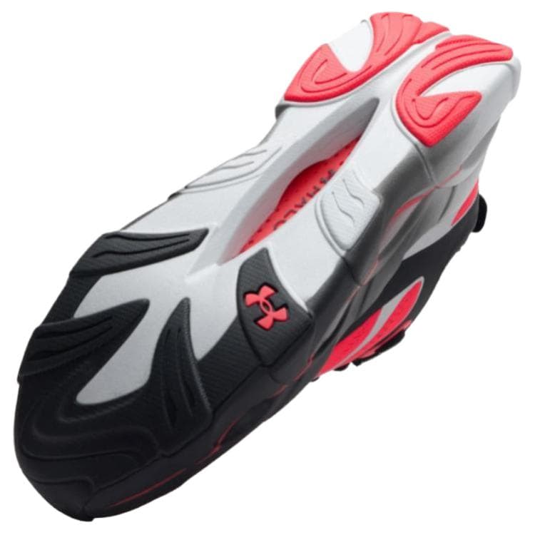 Кроссовки для бега Under Armour Halo Racer Износостойкие Дышащие Низкие Беговые Кроссовки Мужские Черные Красные - изображение 4
