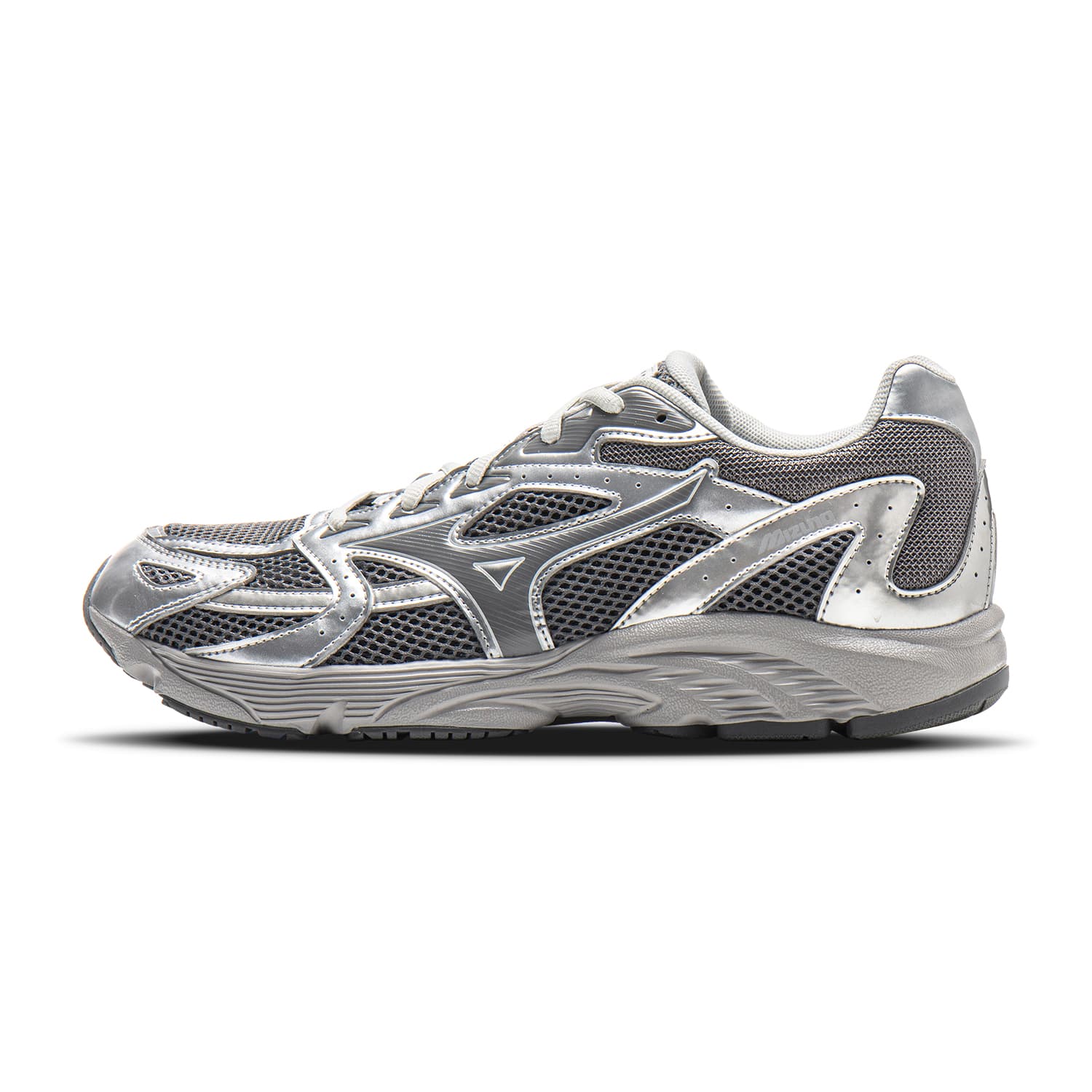Кроссовки для бега Mizuno SPARK CN Low Топ Беговые кроссовки Унисекс Серебристо-серый - изображение 1
