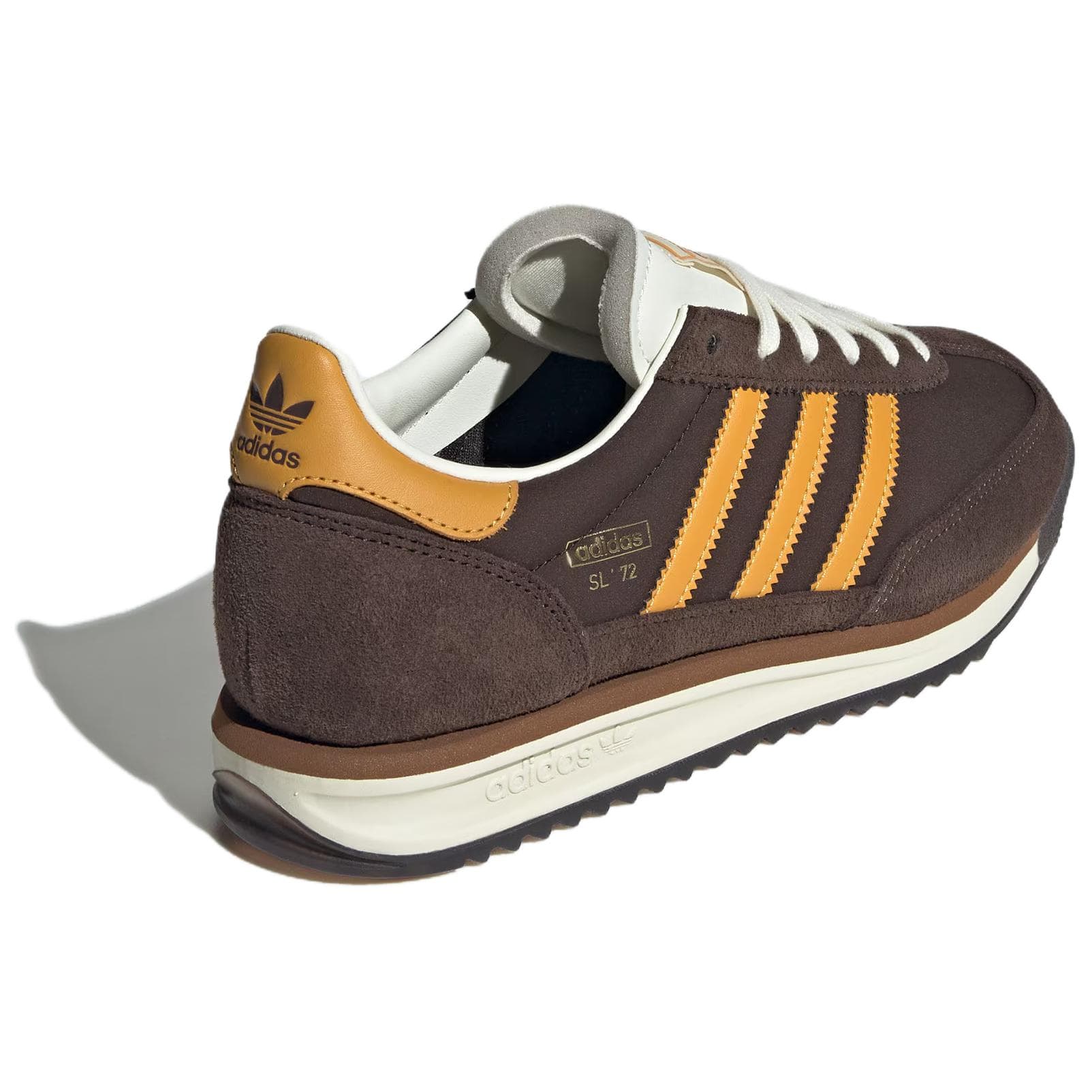 Кроссовки для гольфа Adidas Originals SL 72 RS Low Топ Обувь для гольфа Женская Коричневая - изображение 4