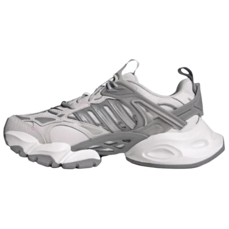 Кроссовки Adidas XLG RUNNER DELUXE Низкие кеды с толстой подошвой Унисекс Серый - изображение 3