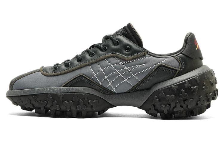 Кроссовки Onitsuka Tiger Устойчивая к истиранию низкая уличная обувь унисекс черного цвета - изображение 1