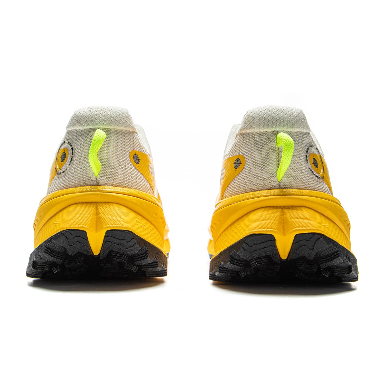 Кроссовки для бега Li-Ning LINING Cloud 2 Технология верха LINING BOOM FIBER Противоскользящая износостойкая Амортизация Oтскок Лоу-топы Повседневный Трэиловый бег Беговые кроссовки Мужской Бежевый - изображение 6