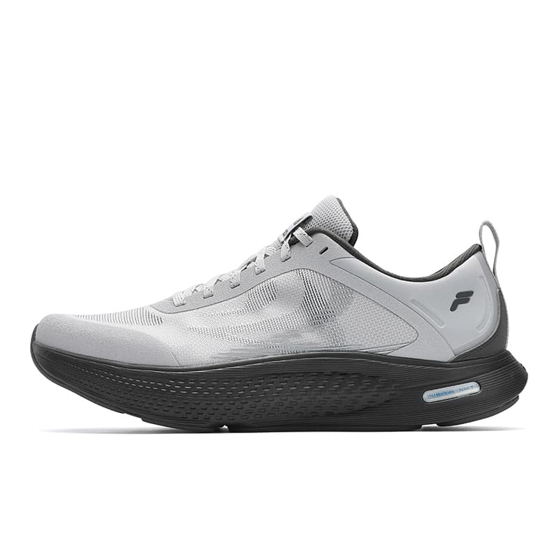 Кроссовки для бега FILA NUVOLE JOG Текстиль Синтетическая кожа Дышащий Низкий верх Беговые кроссовки Мужской Дождь Туманно-серый - изображение 1