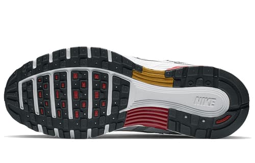 Кроссовки для бега Nike P-6000 White Gold Red - изображение 5