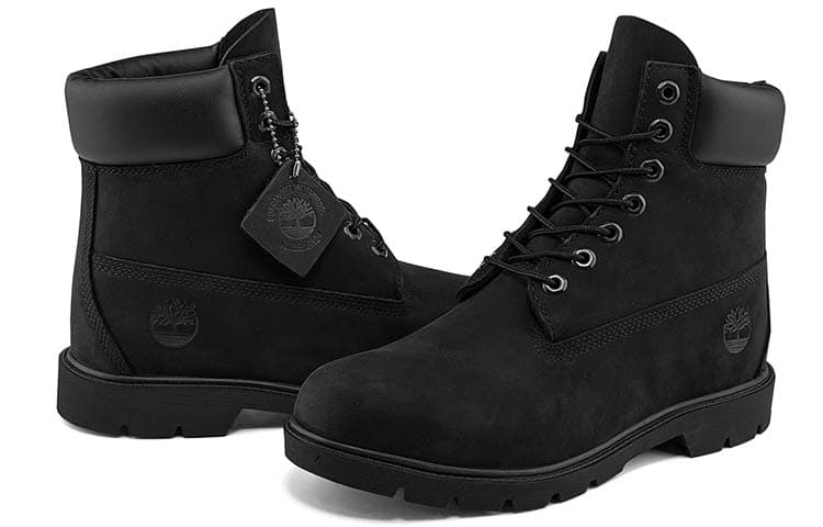 Ботинки уличные Timberland 6 Inch Black Wide - изображение 4