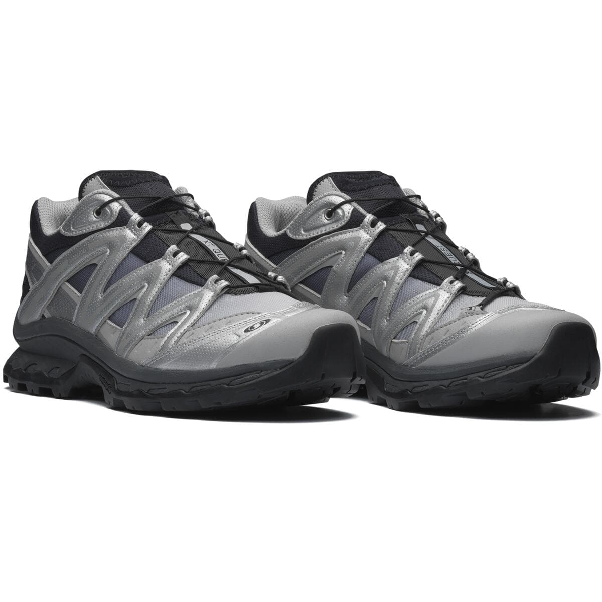 Кроссовки для бега Salomon XT Quest Low Top Trail Беговые кроссовки Унисекс Черно-серебро - изображение 3