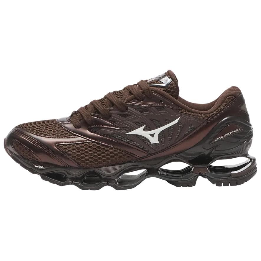 Кроссовки для бега Кроссовки для бега Mizuno Wave Prophecy LS унисекс коричневые - изображение 1