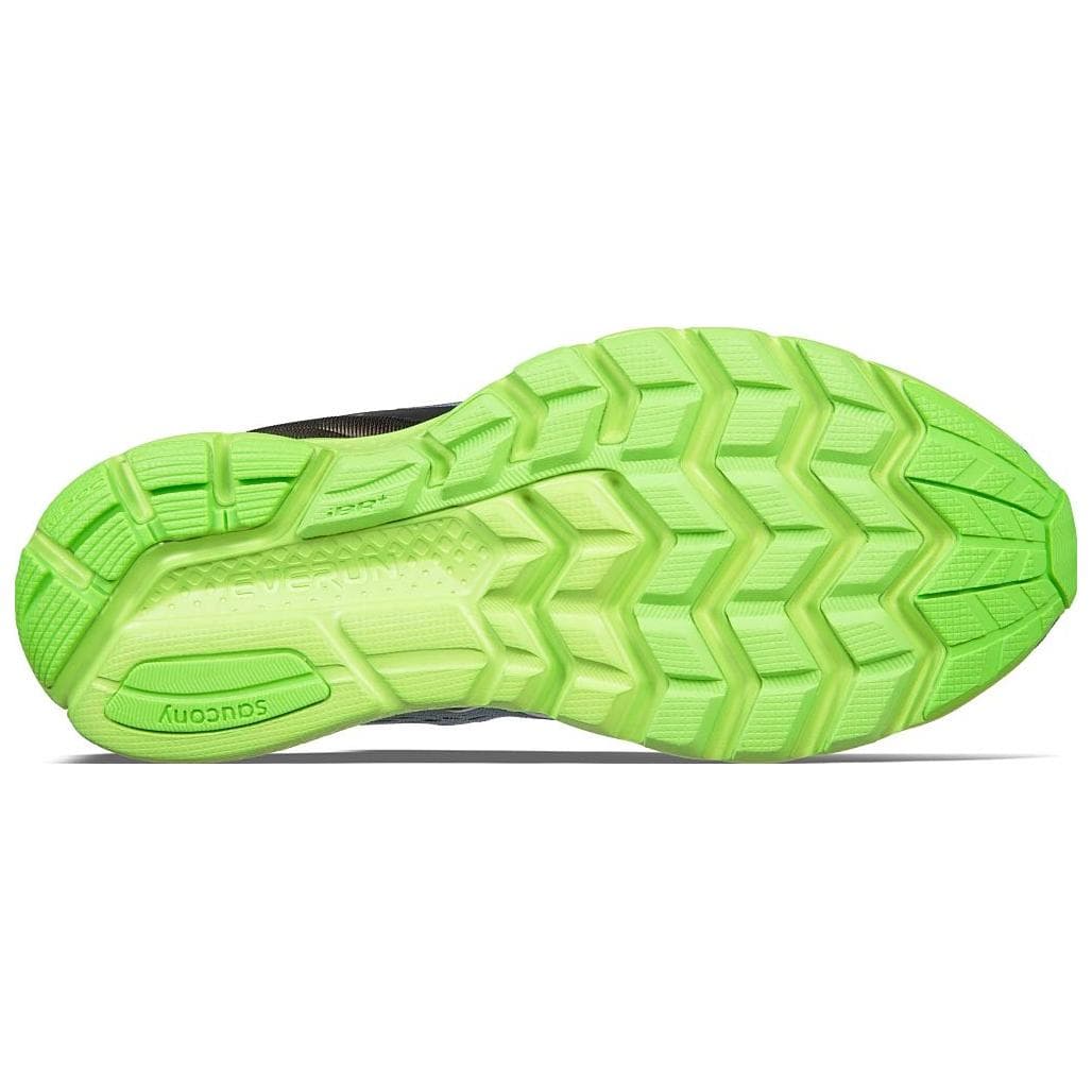 Кроссовки для бега Saucony Zealot Iso 3 Амортизация Противоскользящие Низкие Беговые кроссовки Мужские Серый Черный Зеленый - изображение 5