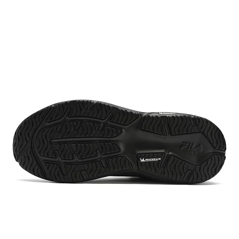 Кроссовки для бега FILA BOA NUVOLE 2 Износостойкие Низкие Беговые Кроссовки Мужские Черные - изображение 6