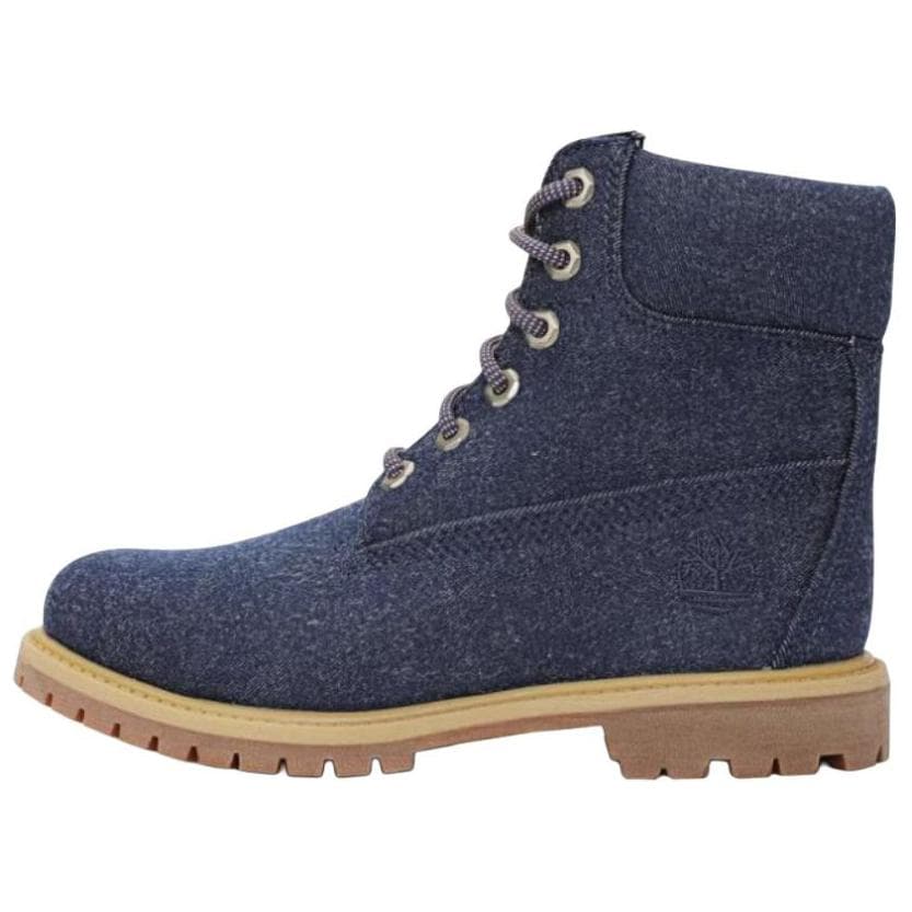 Сапоги Timberland Ботильоны Женские Синие - изображение 1