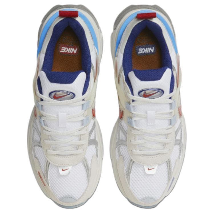 Кроссовки для бега Nike V2K Run White Grey Red - изображение 4