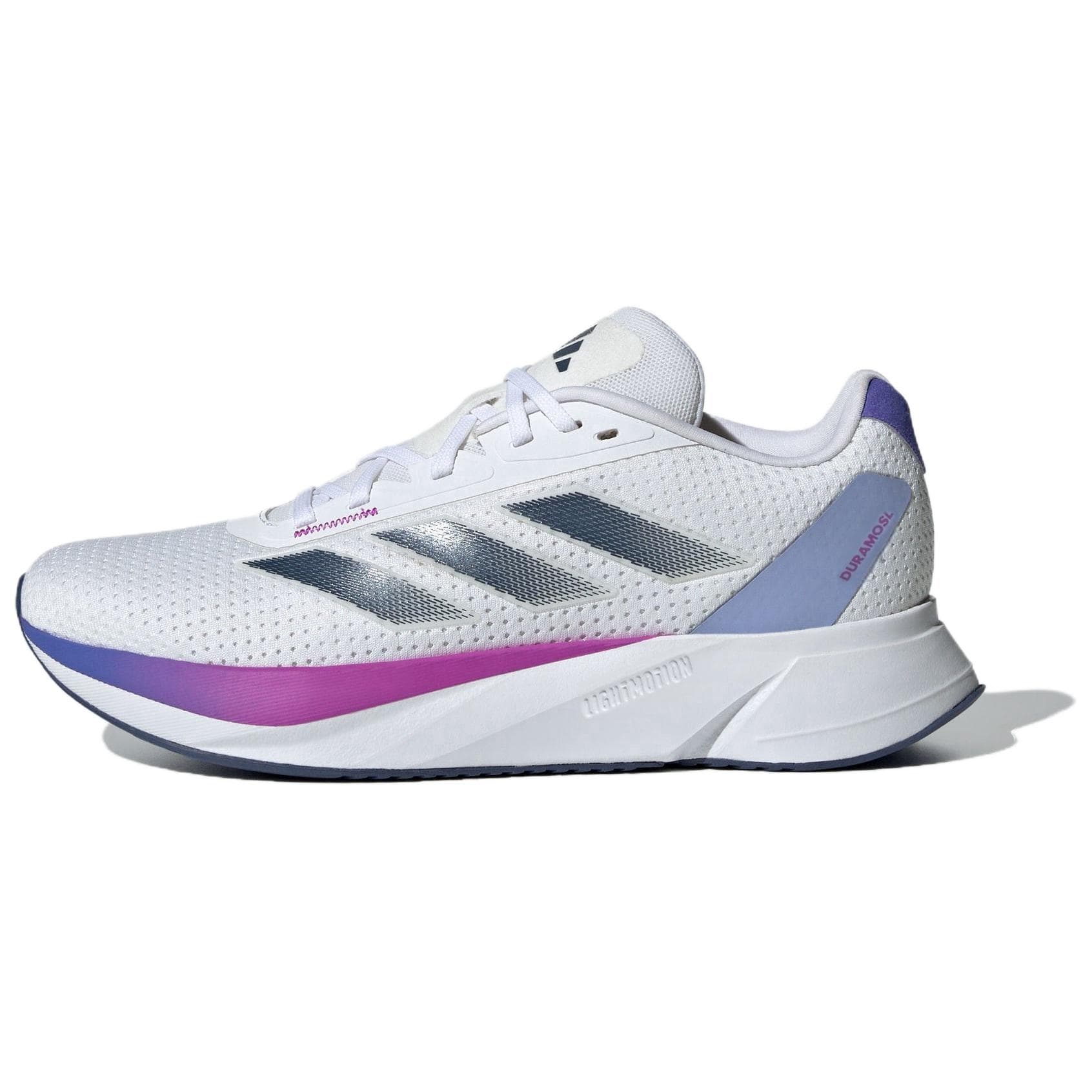 Кроссовки для бега Adidas Duramo Sl Удобные Противоскользящие Устойчивые к истиранию Низкие Беговые кроссовки Женские Белые - изображение 1