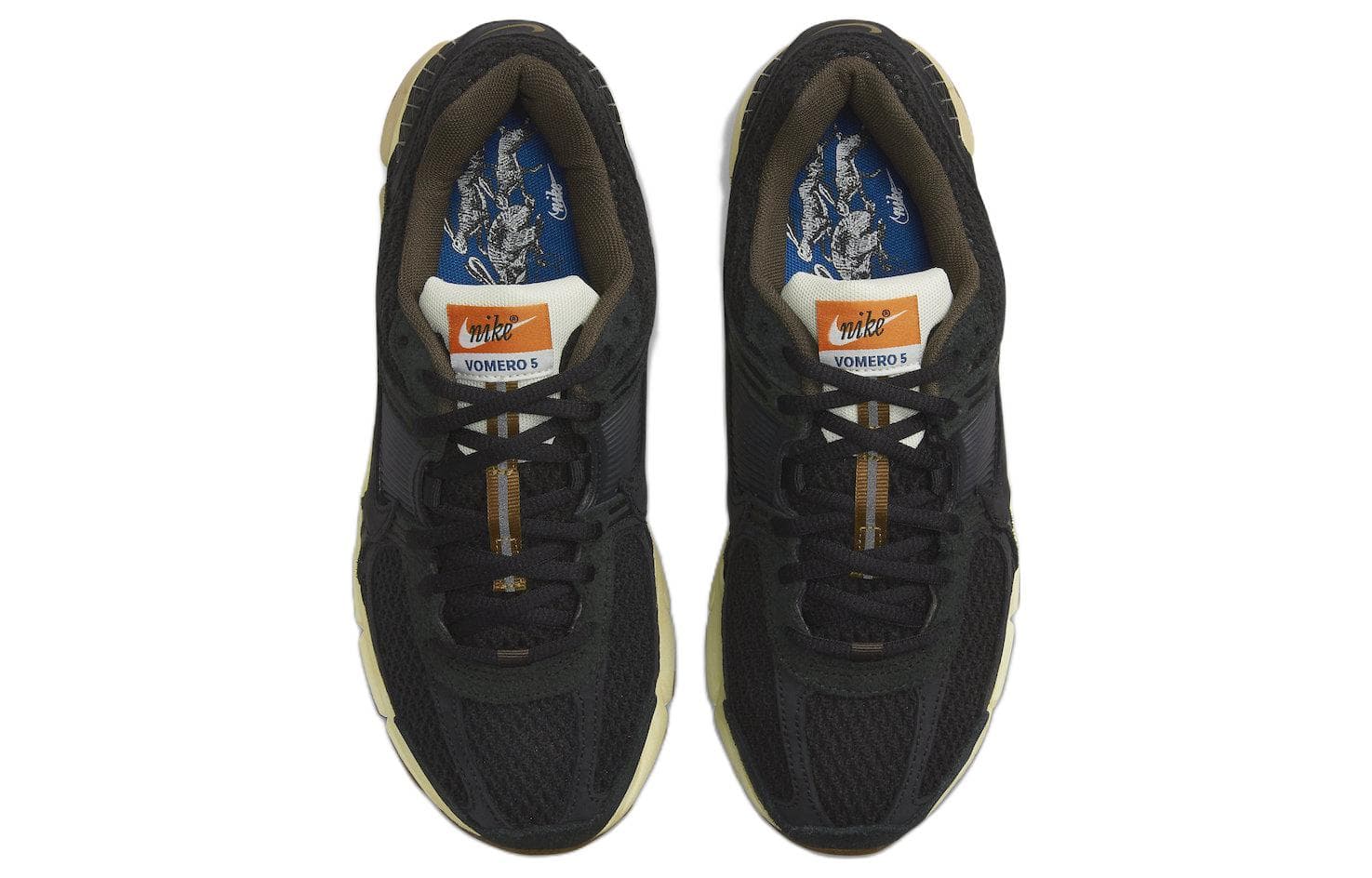 Кроссовки для бега Nike Air Zoom Vomero 5 "Black Sesame" — фото 4