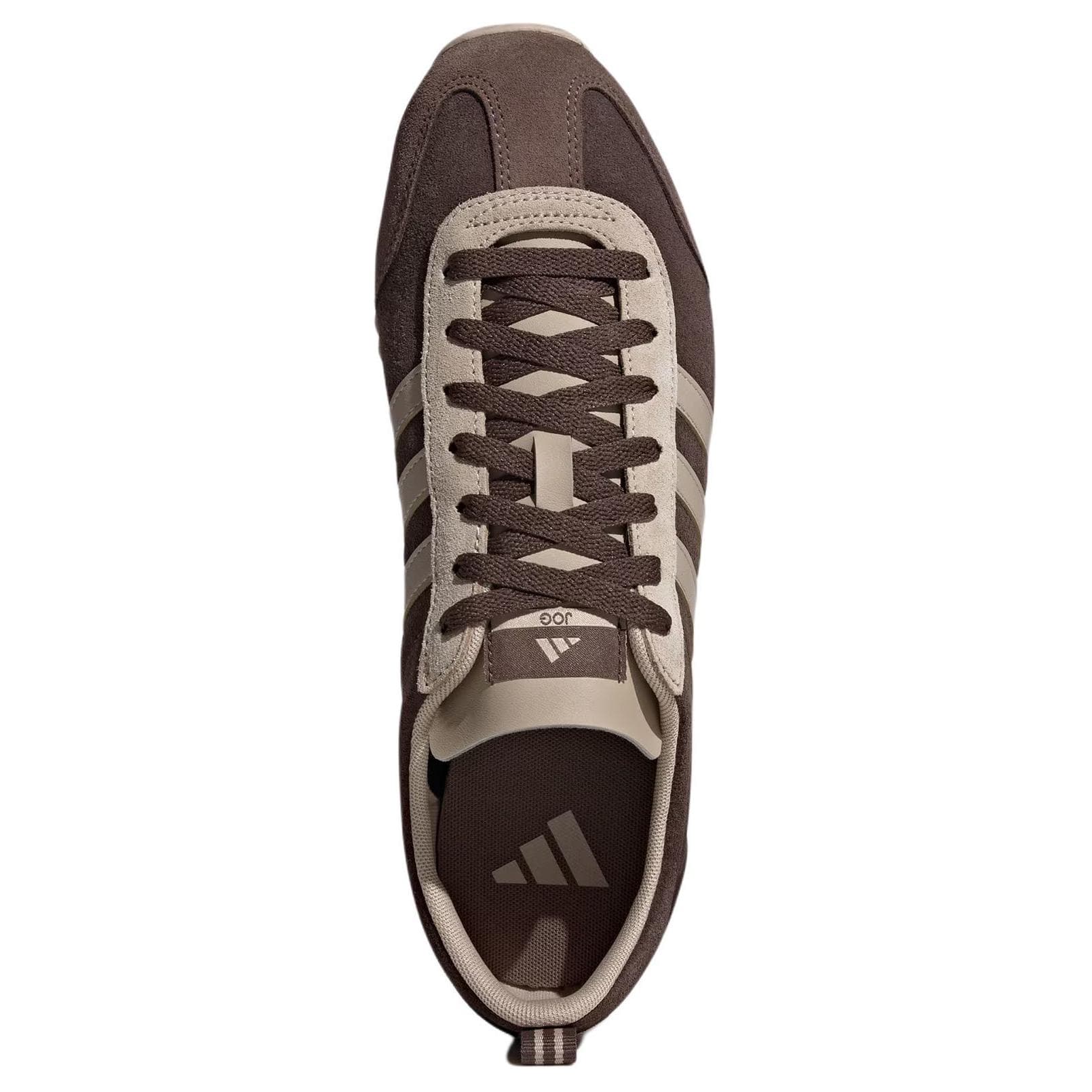 Кроссовки Кроссовки Adidas VS JOG 2.0, Низкие, Унисекс, Коричневые, В Стиле GAT - изображение 5