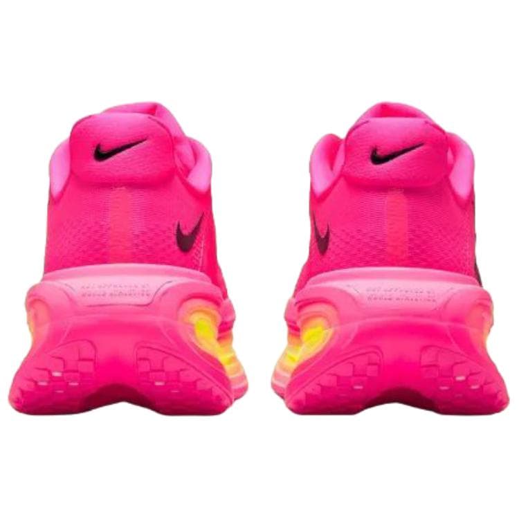 Кроссовки для бега NIKE Vomero Дышащий Low Топ Беговые кроссовки Женские Розовый желтый - изображение 4