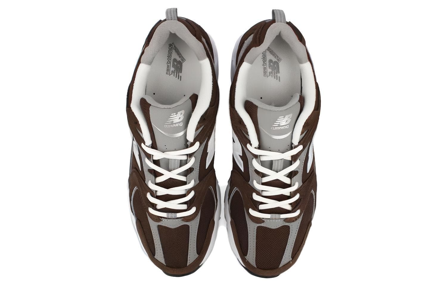 Кроссовки для бега New Balance 530 Brown White - изображение 3