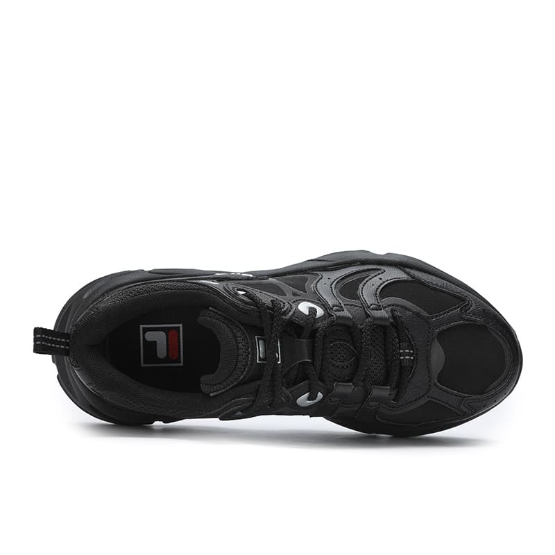 Кроссовки для бега FILA MARS 3 Износостойкие Дышащие Низкие Беговые Кроссовки Женские Черные - изображение 4