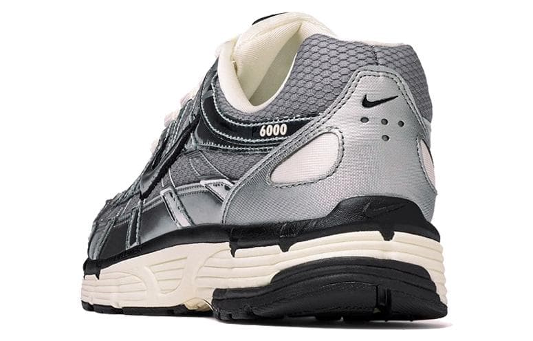 Кроссовки для бега Nike P-6000 Silver Grey - изображение 4