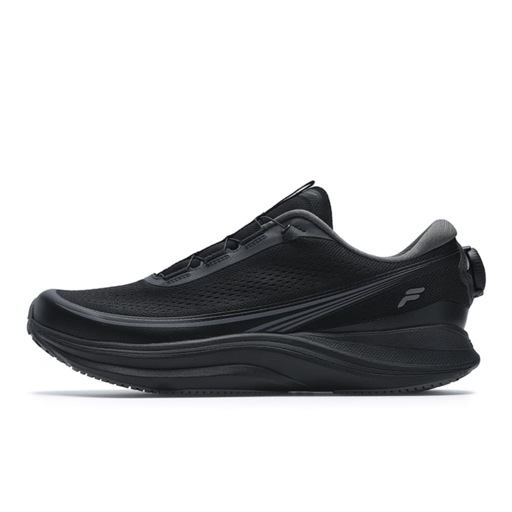 Кроссовки для бега fila BOA CHEETAH 2 Ткань Дышащий Low Топ Беговые кроссовки Мужской Скачущий конь Черный - изображение 1