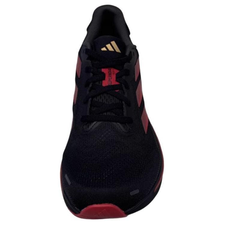 Кроссовки для бега Adidas Supernova Rise 2 противоскользящие устойчивые к истиранию низкие беговые кроссовки унисекс красные - изображение 3